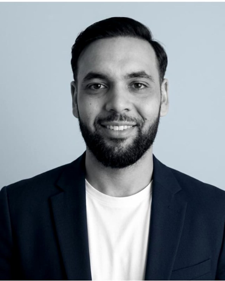 Portretfoto van Samim, oprichter van KeurKompas